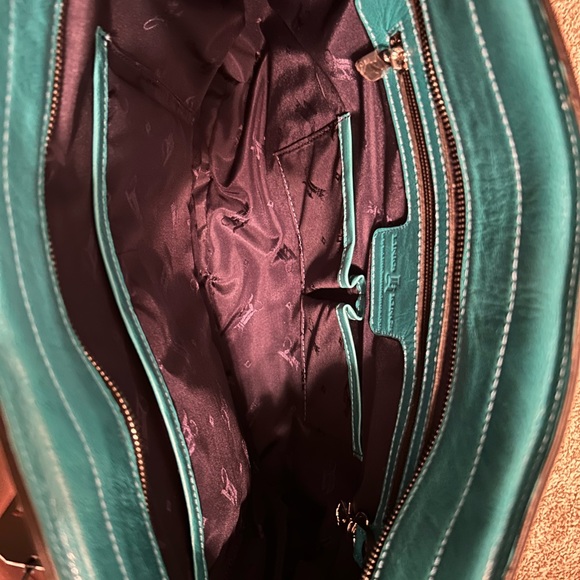 Alisa ladies tote teal, Links and Kings NWT - Picture 3 of 9